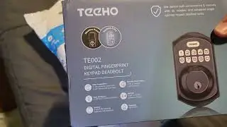 TEEHO Fingerprint Keyless Entry Door Lock TE002 10 Review, Nice Keyless Door Lock