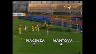 SERIE B 2006/2007: PIACENZA - MANTOVA 3-4