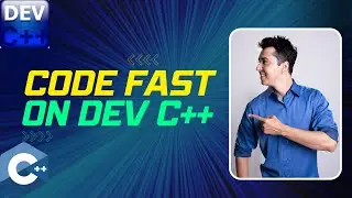 How to add default snippet code in dev c++|code fast on dev c++|automate coding