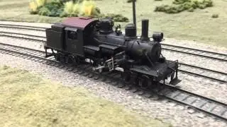 PFM United Brass 2 Truck Class B Climax HO On The Main