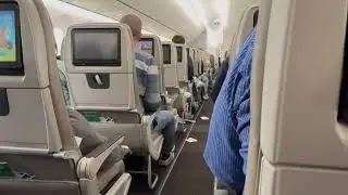 Saudia Dreamliner Ryadh to Bangkok - FULL Transit & Flight Experience