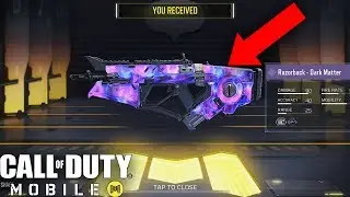Call of Duty Mobile &mdash; ОТКРЫТИЕ ЭПИЧЕСКОГО ОБЛИКА &laquo;ТЕМНАЯ МАТЕРИЯ&raquo; ДЛЯ БРИТВОГО СПИНА!