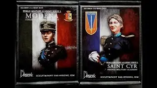 DG ARTWORK FEMALE CADETS BUSTS 1/12 SCALE