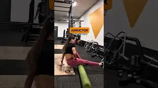 3min  FOAM ROLLER and LACROSSE MASSAGE BALL for gym goers | Pre or Post Leg day