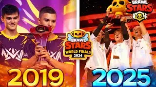 All Brawl Stars World Champions!🏆(2019-2025)