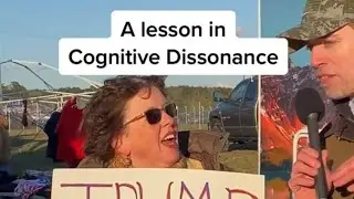 MAGA преподаёт урок когнитивного диссонанса #шорты