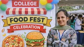 Food Fest Celebrations In My College 🥰✨ | Friends | College Life | Full Ga Enjoy Cheysamu Andharmu 