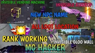 NEW NPC NAME INVISIBLE GLOO INVISIBLE VENDING INVISIBLE AIRDROP ALL LOOT LOCATION BY // MG HACKER //