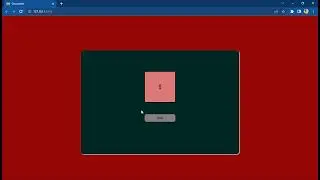Dice rolling game | JS project | CSS | HTML | Beginner projects | Project ideas
