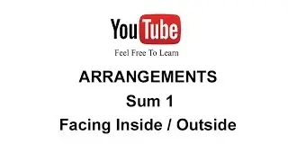 Facing Inside / Outside Arrangement Sum 1 ( Tamil )