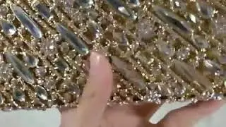 Gold Luxury Designer Clutch Bag Vintage Clutch Purse - CrystalClutch.com