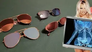 IR infrared sunglasses exist! They can see invisible markings on cards!