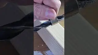 with a piece of an old compass perfect drill bits