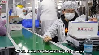ZSK Medical DDP Convenient Logistics & After-Sales Advantage for Global Red Light Therapy