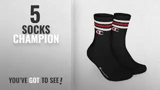 Top 10 Socks Champion [2018]: Champion Life Mens C Logo Crew Socks