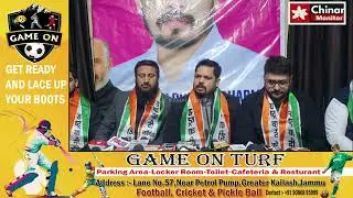 Dheeraj Sharma Nationalist Congress Party (NCP) National President youth held a press conference