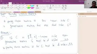 Generator Matrix | Parity Check Matric | Linear Code