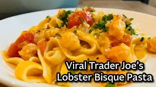Viral Trader Joe’s Lobster Bisque Pasta | Creamy One-Pot Dutch Oven Recipe