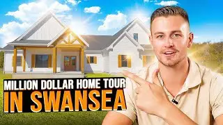 Inside a $975K NEW Construction Home in Swansea MA | Modern Luxury Ranch Tour
