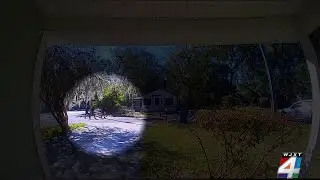 Attempted home invasion caught on neighbor’s surveillance camera, shows suspects, sounds of gunfire