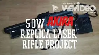 Akira Replica Laser Rifle FUNCTIONAL 50W