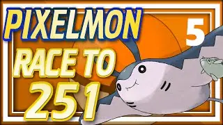 Pixelmon Race to 251 - Ep5: Ocean Pokemon! (Minecraft Pixelmon 4.0.5)