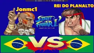 Street Fighter II' - Champion Edition- Jonmc1 vs REI DO PLANALTO FT5