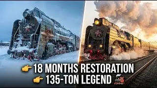 18 Months Restoring a Soviet P36 🚂 | From Frozen Wreck to 135-Ton Running Legend