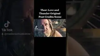 Thor: Love and Thunder original post-credits scene from special edition blu-ray #Thor #mcu #marvel