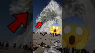 Две самые ужасающие сирены, предупреждающие о цунами, когда-либо снятые на камеру! 🌊⚠️📢 #цунами