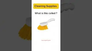 Cleaning Supplies P2 | English Vocabulary #shorts #short #shortvideo #viralvideo #viralshort