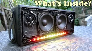 What's Inside Stage GoFree Max 80W Bluetooth Speaker