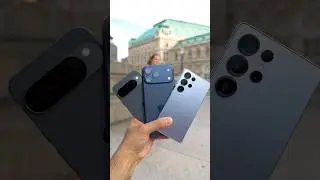 iPhone 17 Pro Max против Galaxy S25 Ultra против Pixel 10 Pro XL