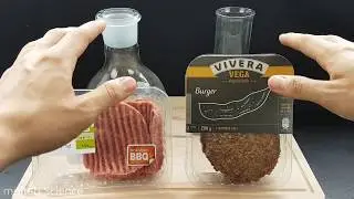 VEGAN Vs MEAT - STOMACH ACID EXPERIMENT!!