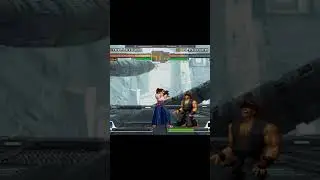 Kasumi with some luck over the powerful RYU, SNK vs. Capcom