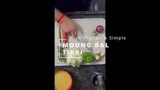 High Protein Moong Dal Tikki