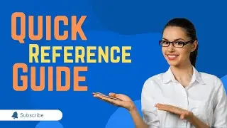 Quick Reference Guide