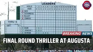 2025 Masters Final Round: Rory McIlroy vs. Bryson DeChambeau Showdown! । USA TODAY NEWS