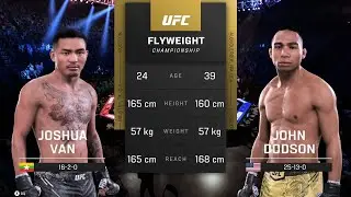 Джошуа Ван против Джона Донсона UFC 5