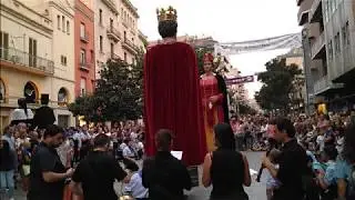 Gegants Grossos de Granollers - Festa Major de Blacs i Blaus de Granollers (31/8/2017)