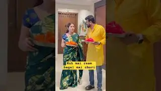 Muh mai raam bagal mai churi #aanchaltiwari #funny #socialsatire