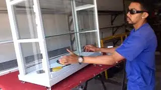 Veja como ficou a montagem do kit Pia/Vitrine Alclean!