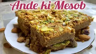 Ande ki Mithai (Winter Special) - Anday ka Mesub  | Egg Mesub (Anday ka Halwa) Recipe By Real Zaika