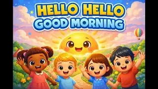 Song Hello Hello Good Morning for kids