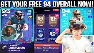 GET YOUR FREE 94 OVERALL NOW! FLASHBACKS ARE HERE!