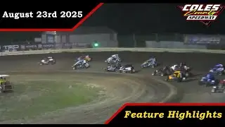 August 23rd, 2025, Coles County Speedway Feature Highlights