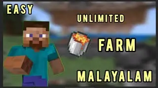 Unlimited lava farm for minecraft bedrock / pe 100%working