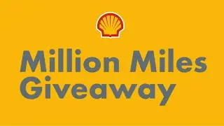 Million Miles Giveaway with Shell and PACIFICPOINTS