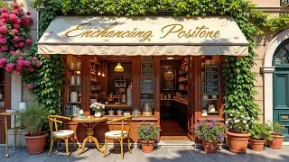Enchanting Cafe Positone 🌸 Calm Bossa Nova Jazz for Sleep & Meditation | Relaxing Italian Ambience
