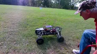 Rovan 45cc sre monster first run.